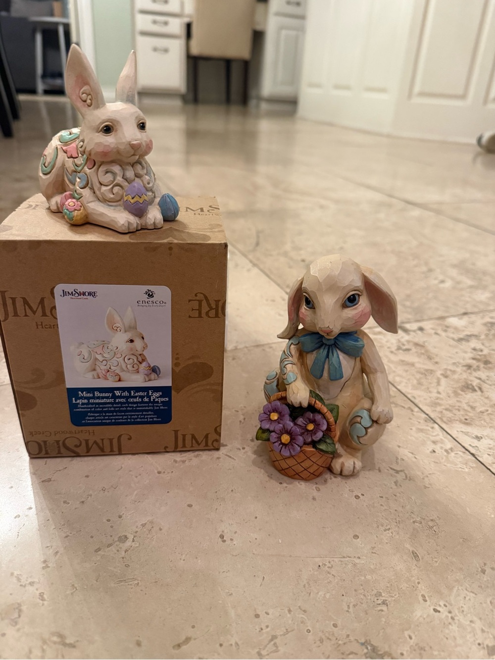 Set of 2 Jim Shore Heartwood Creek Figurines